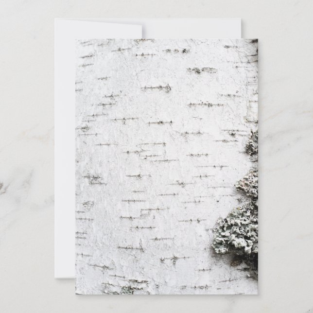 Carte Écorce de bouleau (Devant)