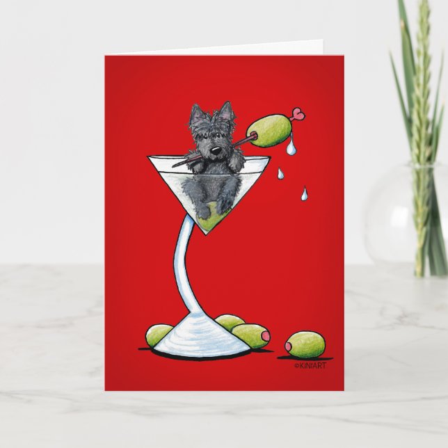 Carte écossaise Martini (Devant)