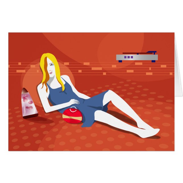 Carte "Écoute" (Devant horizontal)