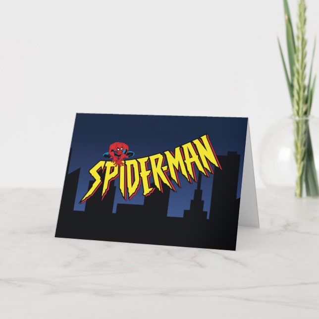 Carte Écran de titre de la série Animée Spider-Man 90's (Devant)