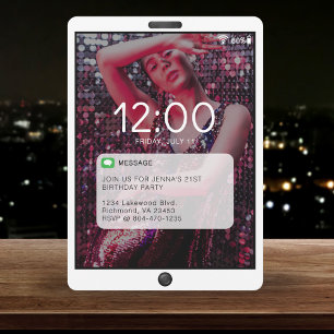 Carte Écran de verrouillage du téléphone portable Annive
