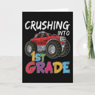 Carte Écraser la première année Cadeau pour l'amour des