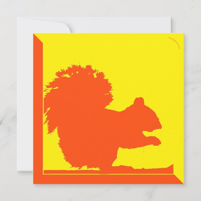 Carte Écureuil/Chipmunk risingdove.com (Devant)