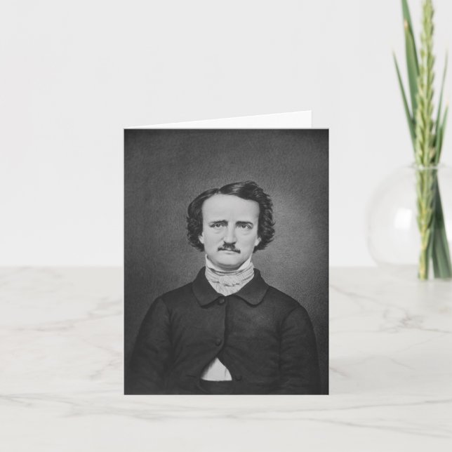Carte Edgar Allan Poe (Devant)