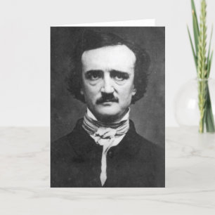Carte Edgar Allan Poe Portrait
