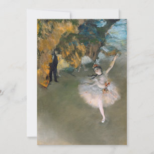Carte Edgar Degas - L'Étoile, Ou Danseuse Sur La Scène