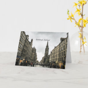 Carte Édimbourg, Écosse