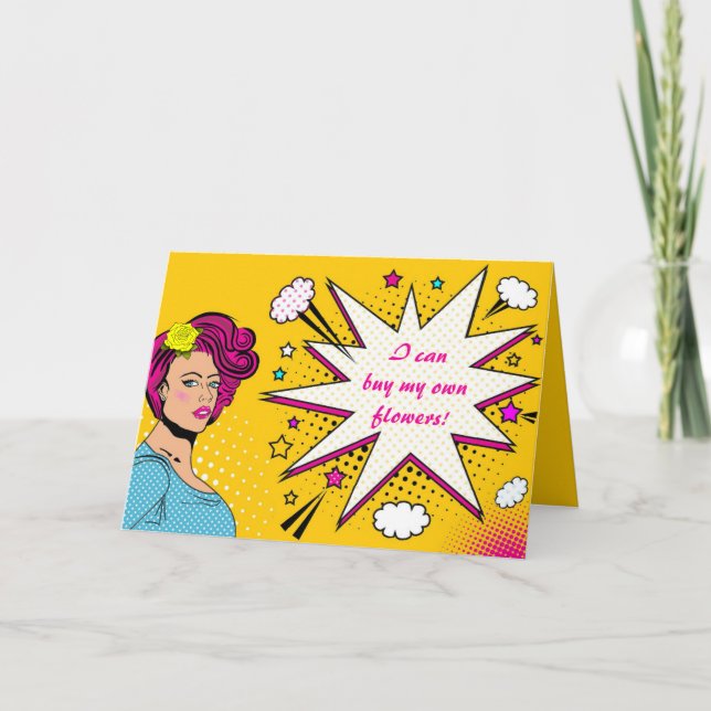 Carte Editable Happily Divorced (Devant)