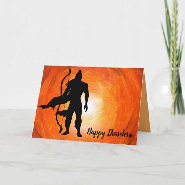 Carte Editable Happy Dussehra (Devant)