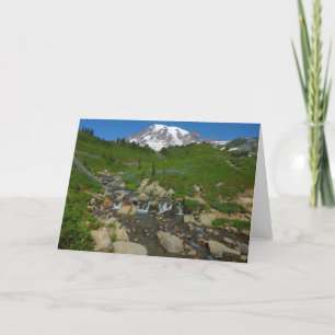 Carte Edith Creek dans le parc national Mount Rainier