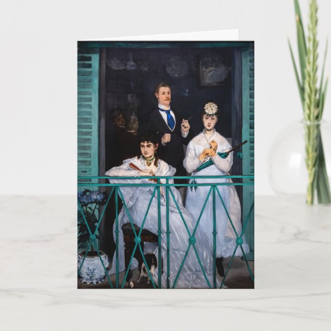 Carte Edouard Manet - Balcon / Le Balcon (Devant)
