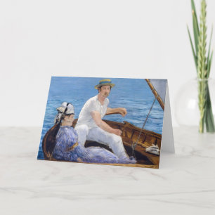 Carte Edouard Manet - Bateau