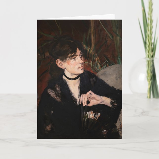 Carte Edouard Manet - Berthe Morisot avec un ventilateur (Devant)
