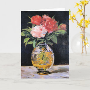 Carte Edouard Manet - Bouquet de fleurs,