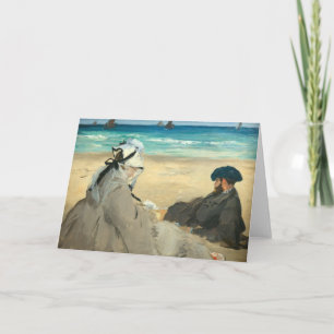 Carte Edouard Manet - Sur la plage