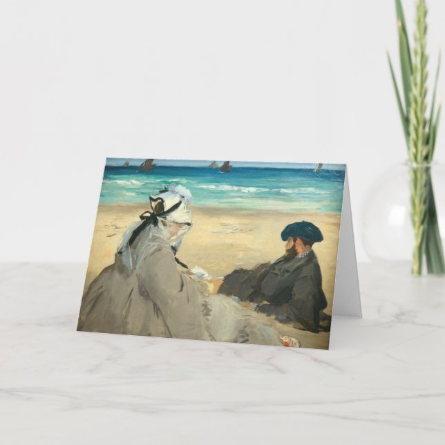 Carte Edouard Manet - Sur la plage (Devant)