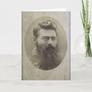 Carte Edouard (Ned) Kelly, âge 25