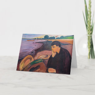 Carte Edvard Munch - Melancholy 1894
