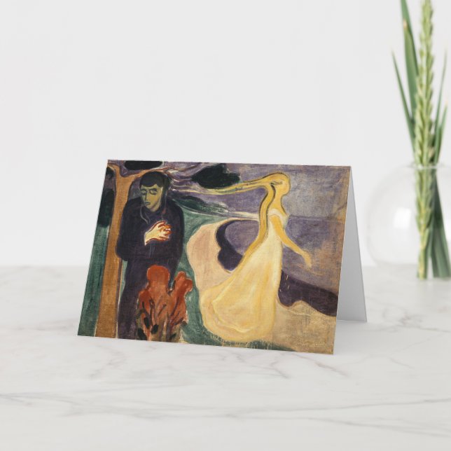 Carte Edvard Munch - Séparation (Devant)