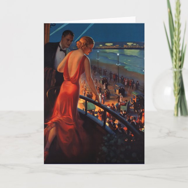 Carte Edward Mason Eggleston Atlantic City (Devant)