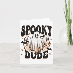 Carte Éffrayant Duo Super Fantôme Halloween Costume Enfa