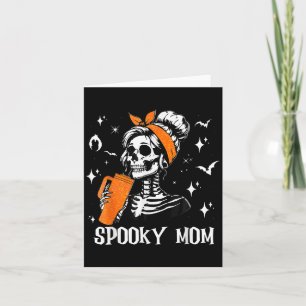 Carte Éffrayant maman Super Halloween Éffrayant Mama Mo