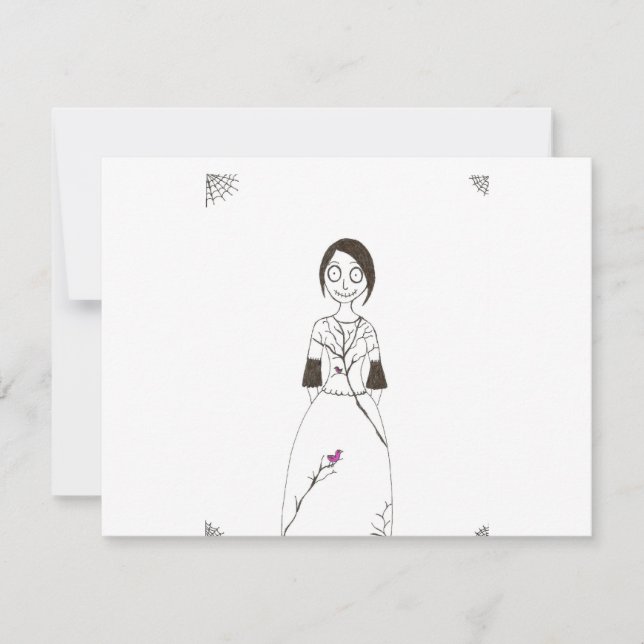 Carte Éffrayante Spider Girl (Devant)