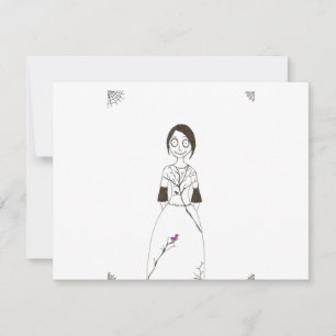 Carte Éffrayante Spider Girl