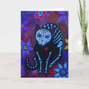 CARTE EL GATO VIII DIA DE LOS MUERTOS CAT