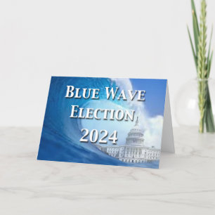 Carte Élection Blue Wave 2024
