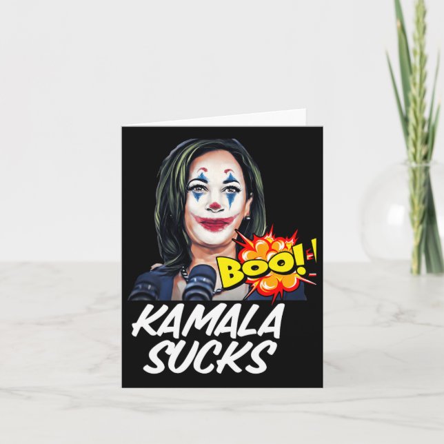 Carte Élection du président Kamala Harris 2024 Trump Hal (Devant)