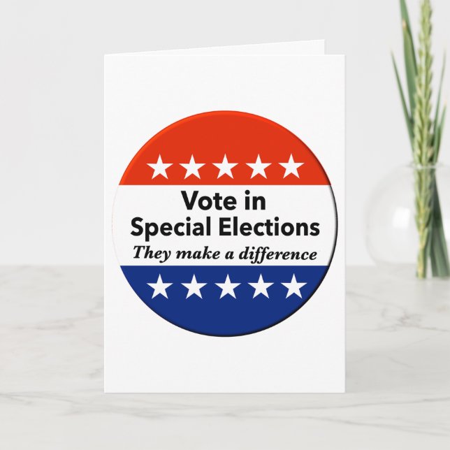 Carte Élections spéciales (Devant)