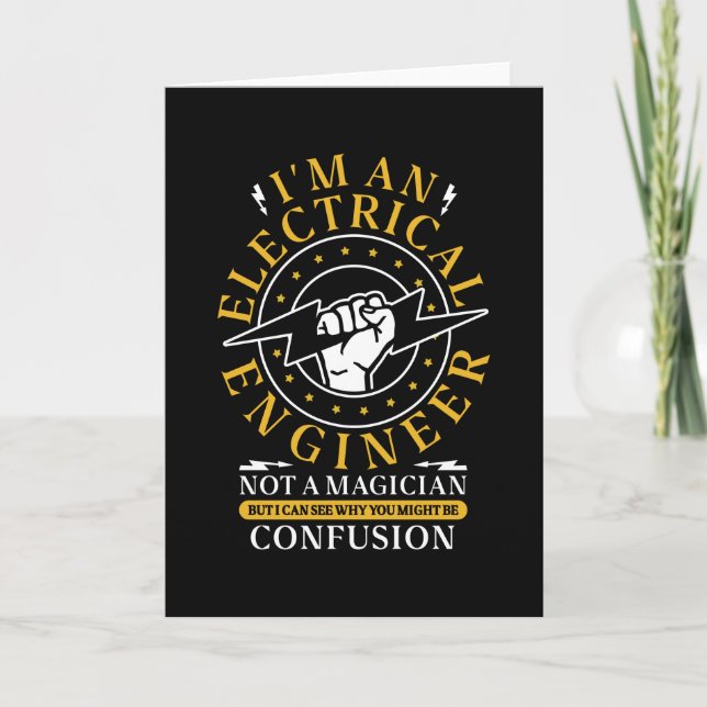 Carte Electrician Gift (Devant)