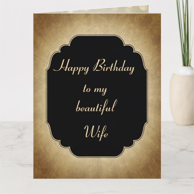 Carte Élégant et moderne Happy Birthday Woman Saleting (Devant)