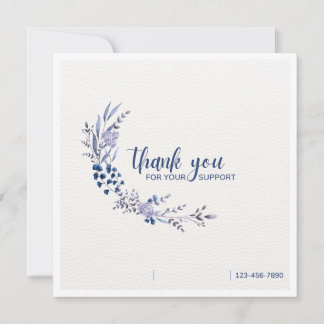 Carte Elegant Thank You Card