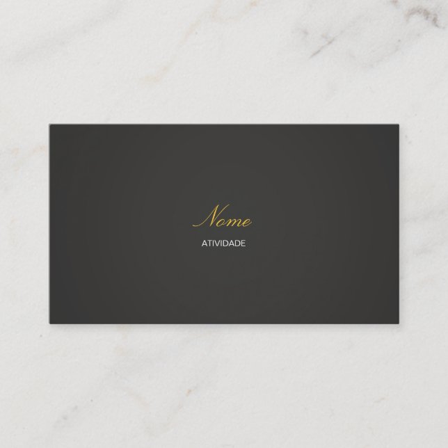 Carte élégante (Devant)