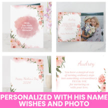 Élégante aquarelle moderne Fleur rose pour la fête