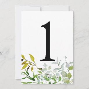 Carte élégante aquarelle numéro 1