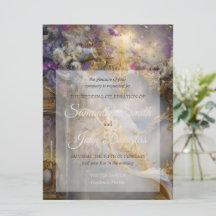 Élégante Porte d'or céleste, Texte Or