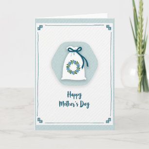 Carte Élégante pour la Fête des Mères