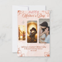 Carte élégante pour la fête des mères – Un hommage