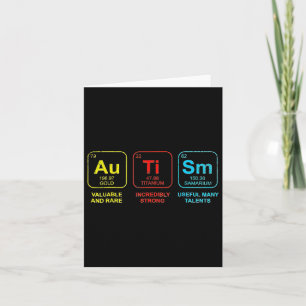 Carte Éléments autistes Tableau périodique Sensibilisati