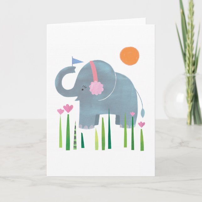 Carte Éléphant (Devant)