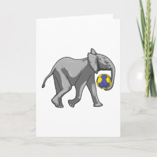 Carte Elephant à Handball Sports