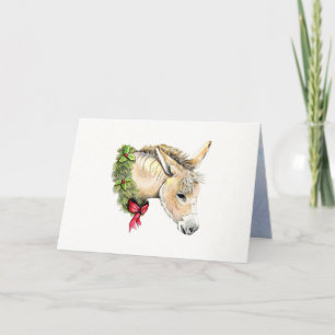 Carte Ella the Christmas Donkey
