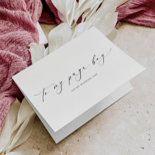 Carte Ellesmere À Ma Page Jour De Mariage Garçon