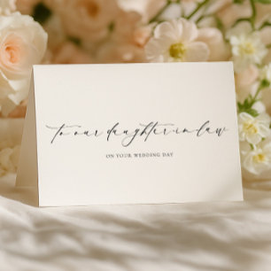 Carte Ellesmere Notre Fête de Mariage de Belle-Fille