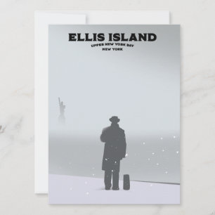 Carte Ellis Island New York NYC