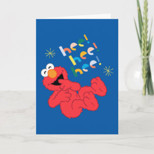 Carte Elmo Hee ! Hee ! Hee !