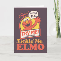 Elmo Joyeux Anniversaire Rétro qui fait signe